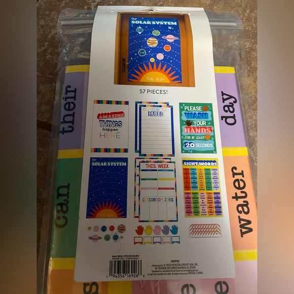 New in package Teacher Classroom Poster Pack 57 pieces - Picture 3 of 4